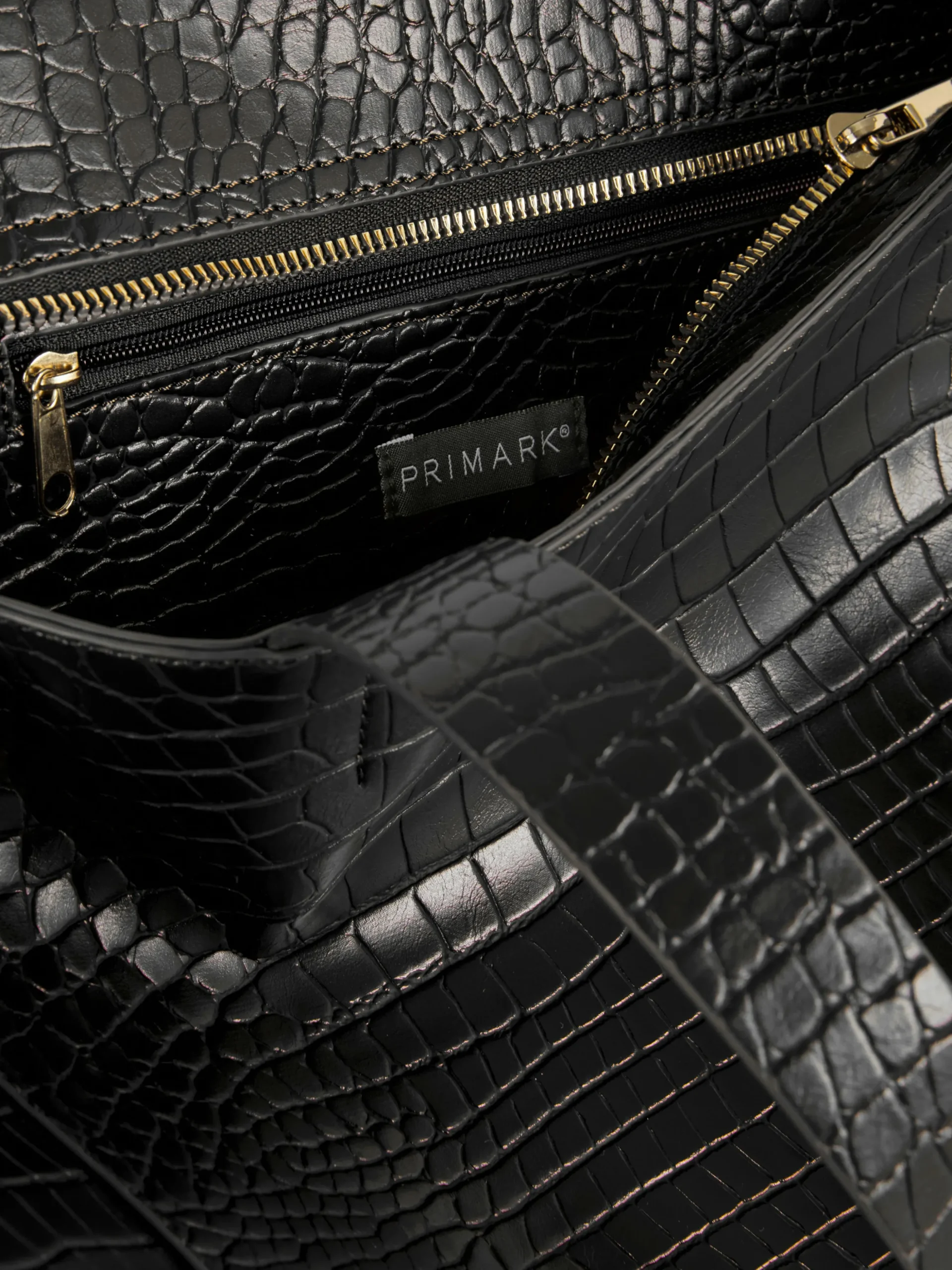 Cabas Extra Large En Imitation Croco