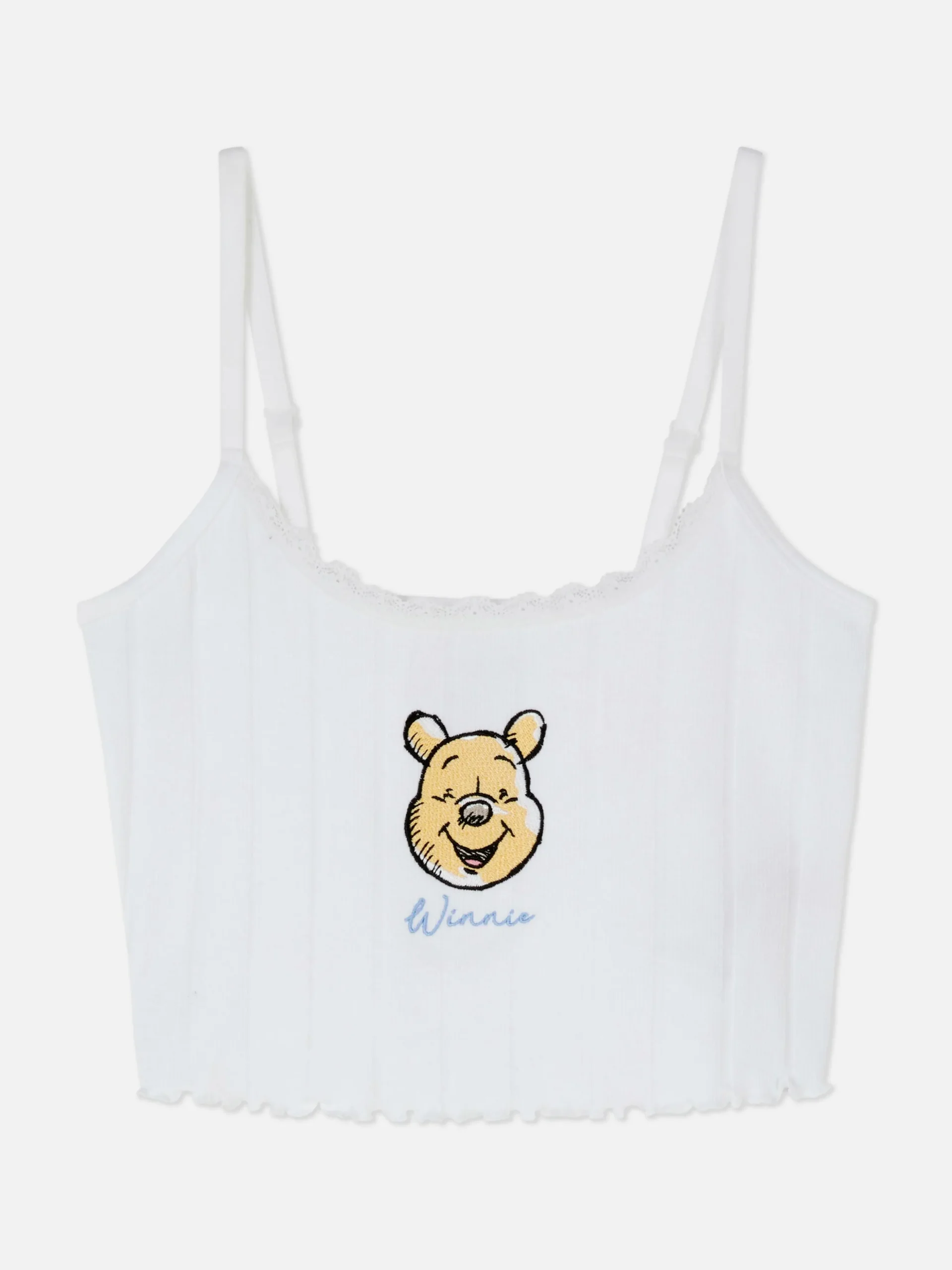 Caraco De Pyjama Côtelé Disney Winnie L'ourson