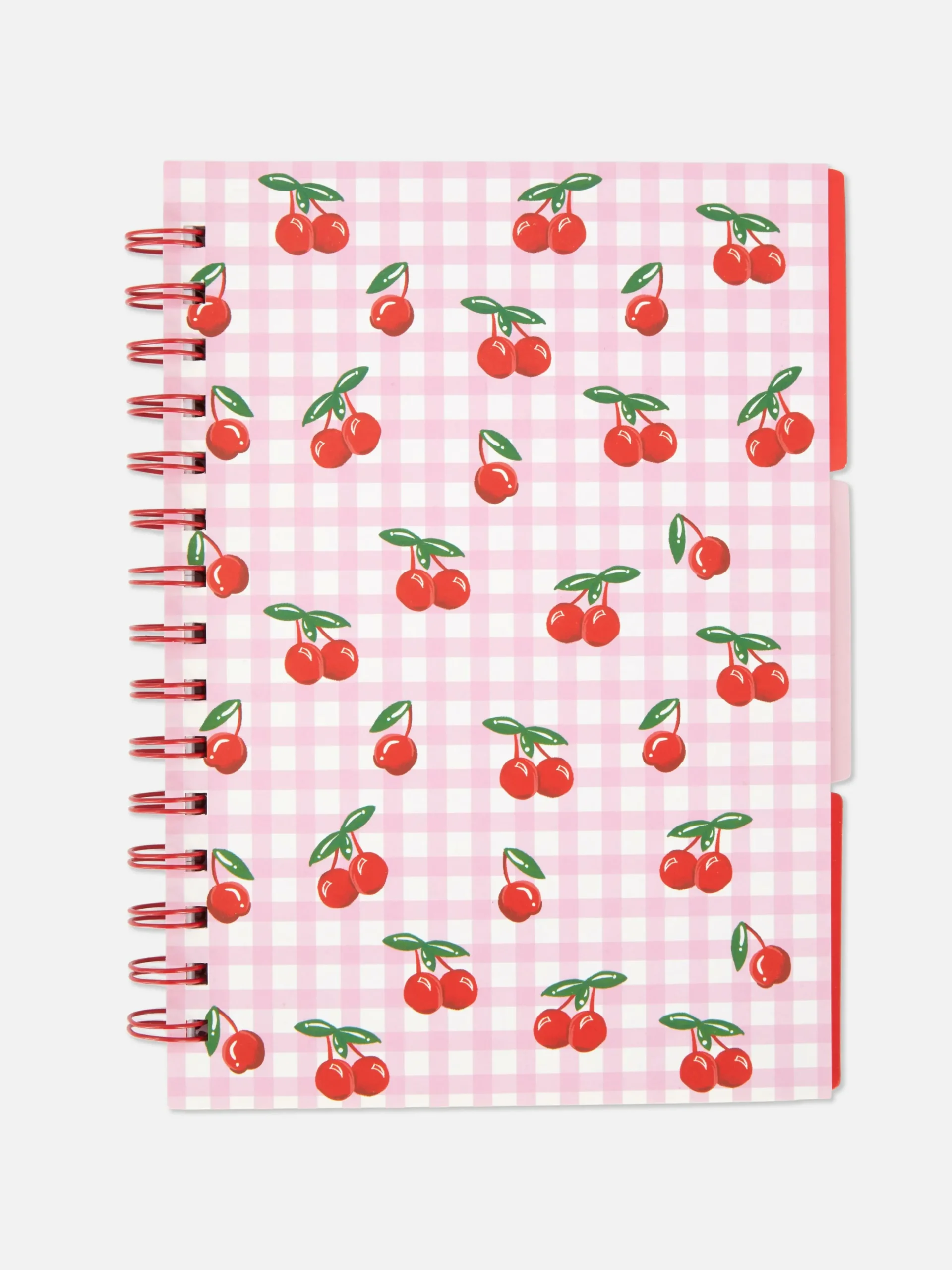 Carnet A5 à Motif Cerise