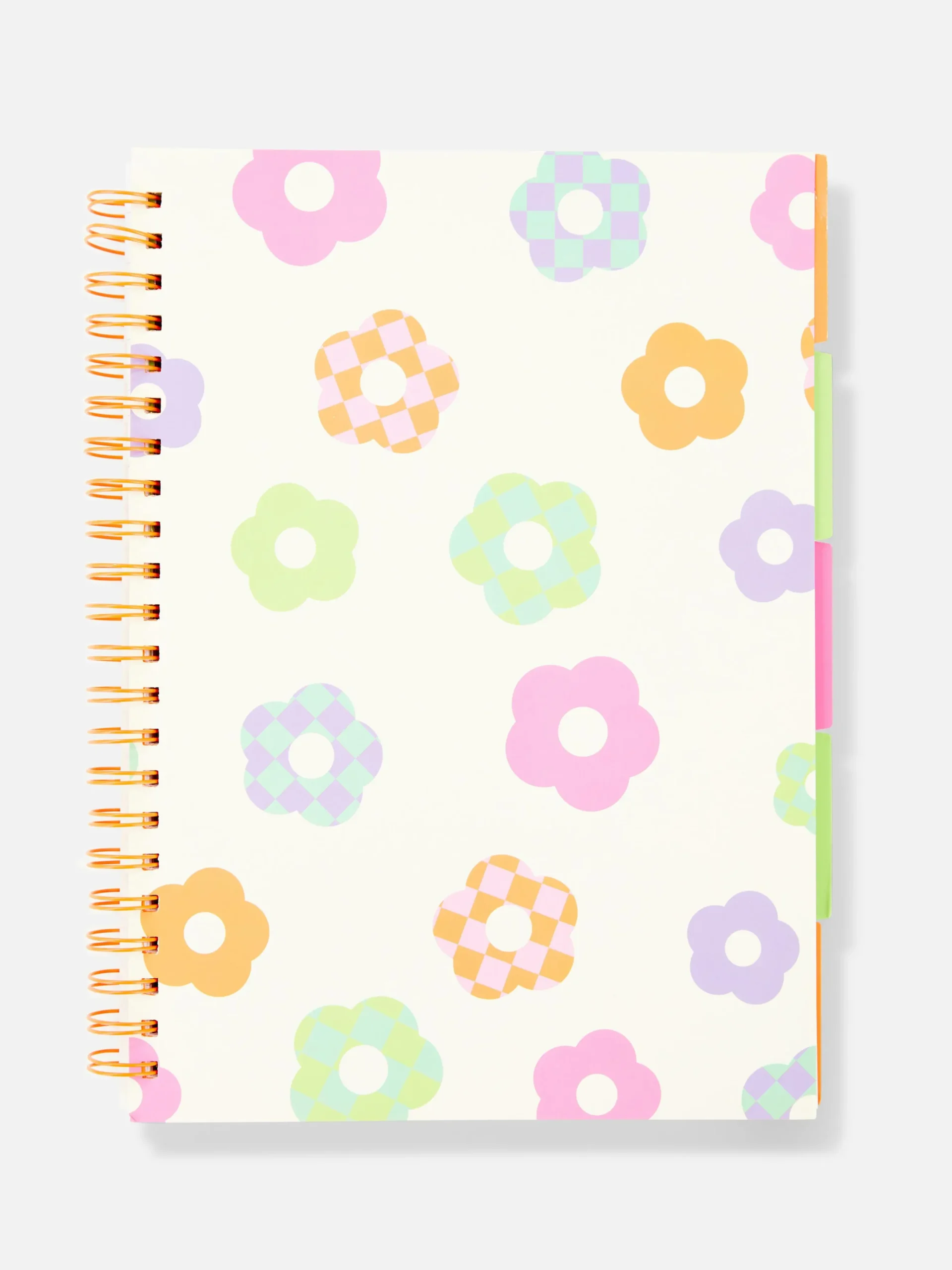Carnet A4 à Motif Marguerite
