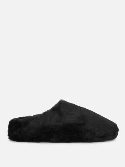 Chaussons En Fausse Fourrure