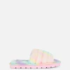 Chaussons En Fausse Fourrure Effet Dégradé