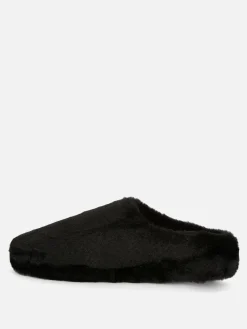 Chaussons En Fausse Fourrure