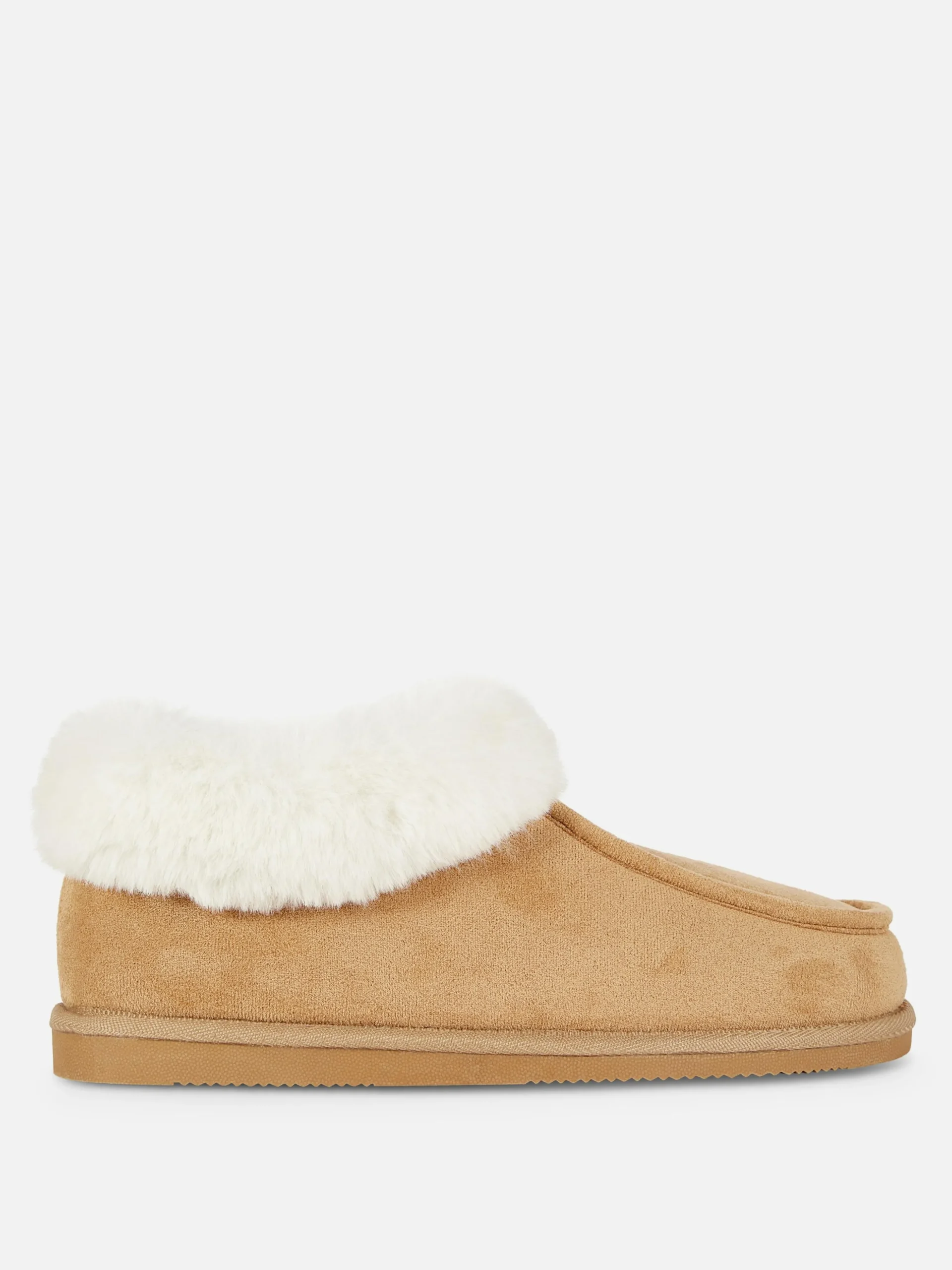 Chaussons Mocassins Doublés En Fausse Fourrure