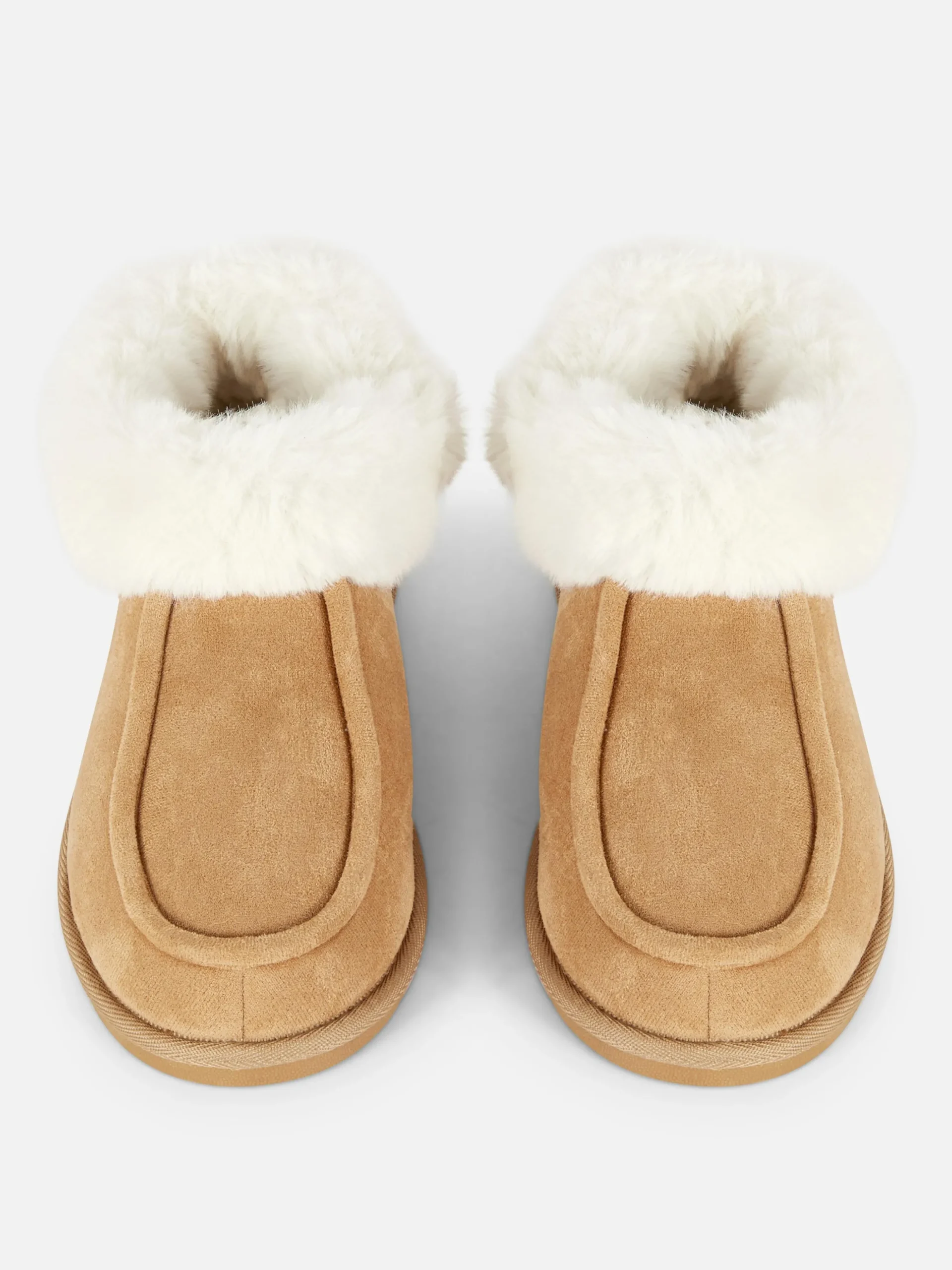 Chaussons Mocassins Doublés En Fausse Fourrure