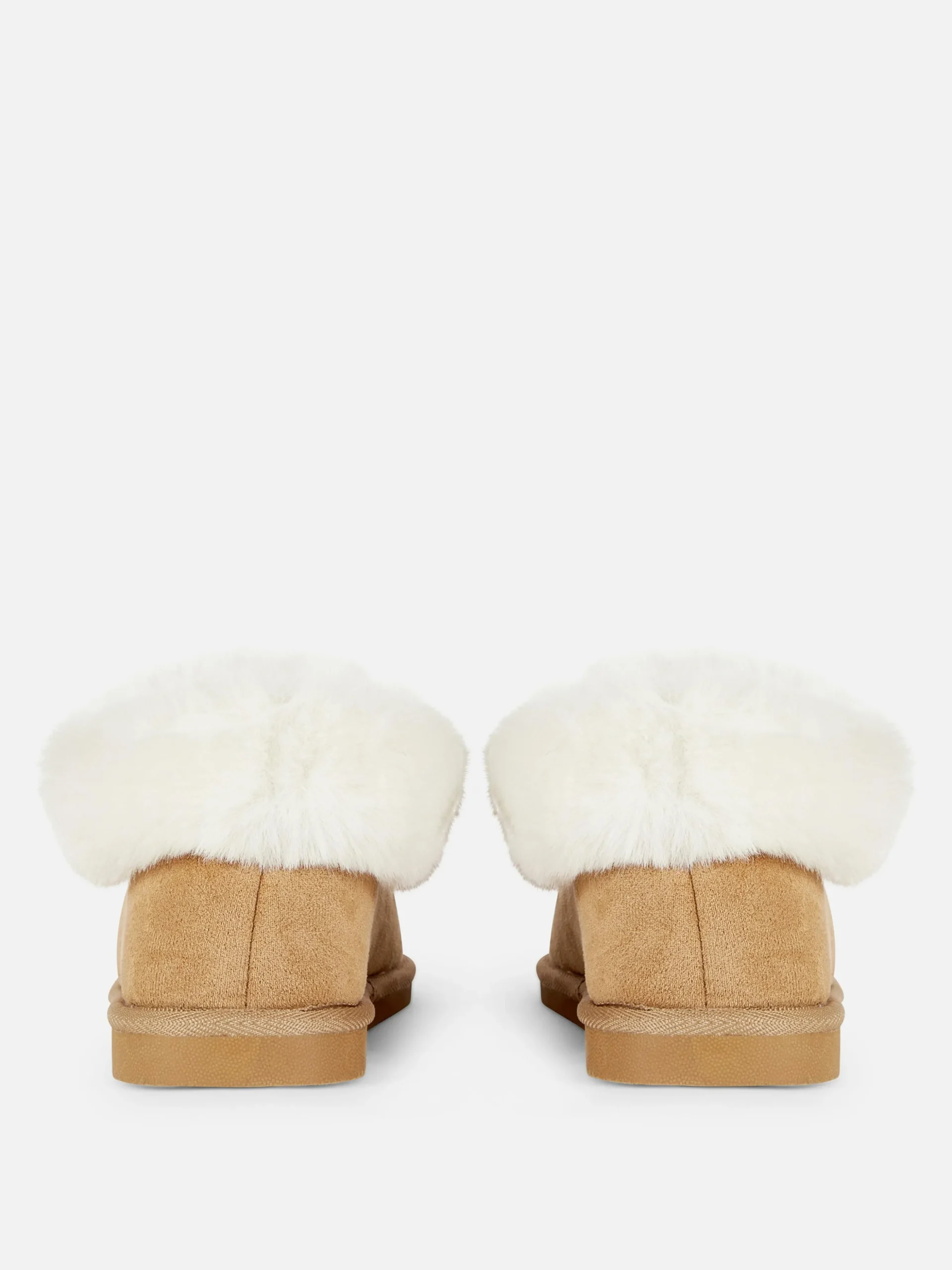 Chaussons Mocassins Doublés En Fausse Fourrure