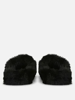 Chaussons Mule Duveteux Beetlejuice