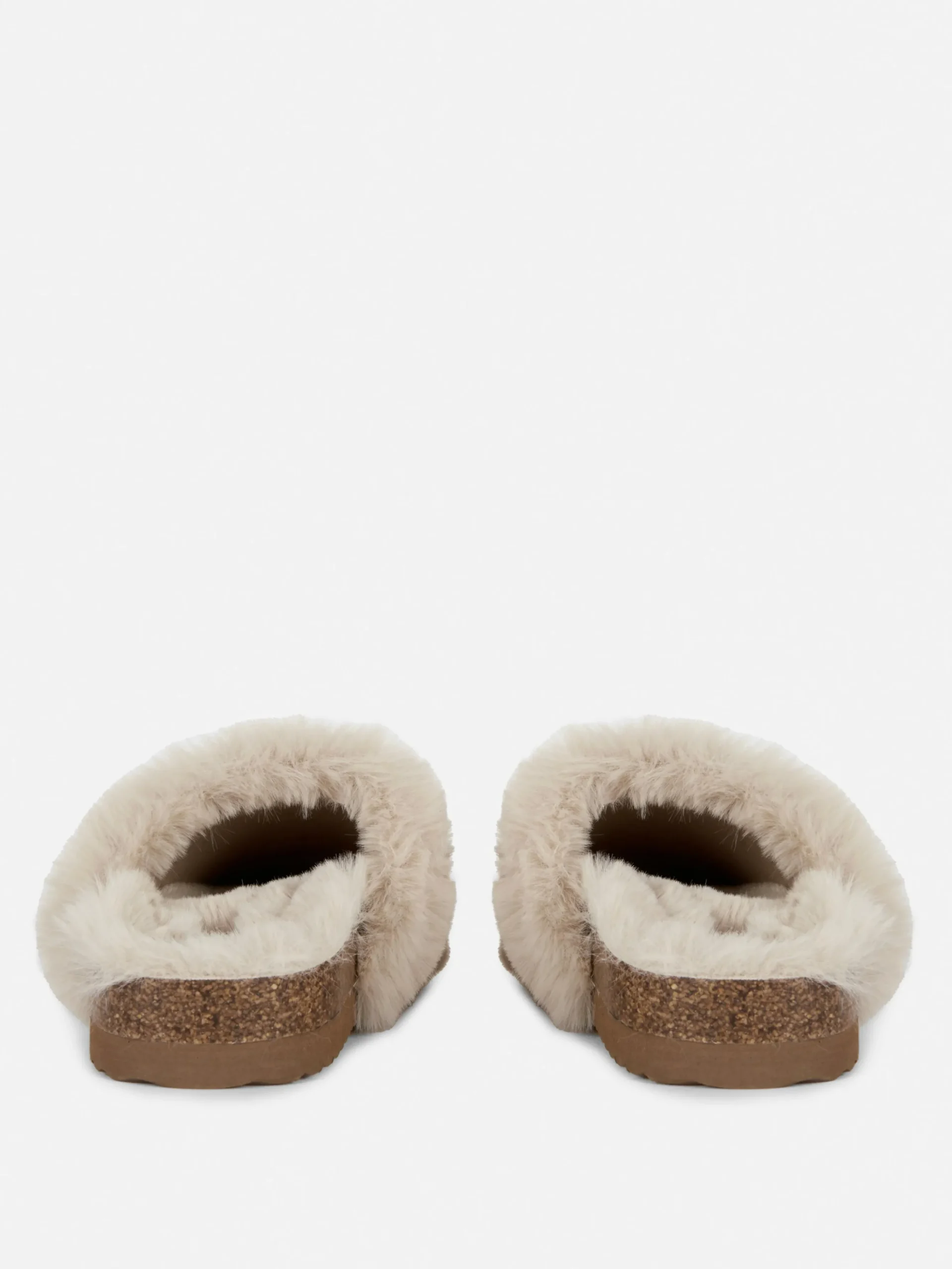 Chaussons Mules Duveteux