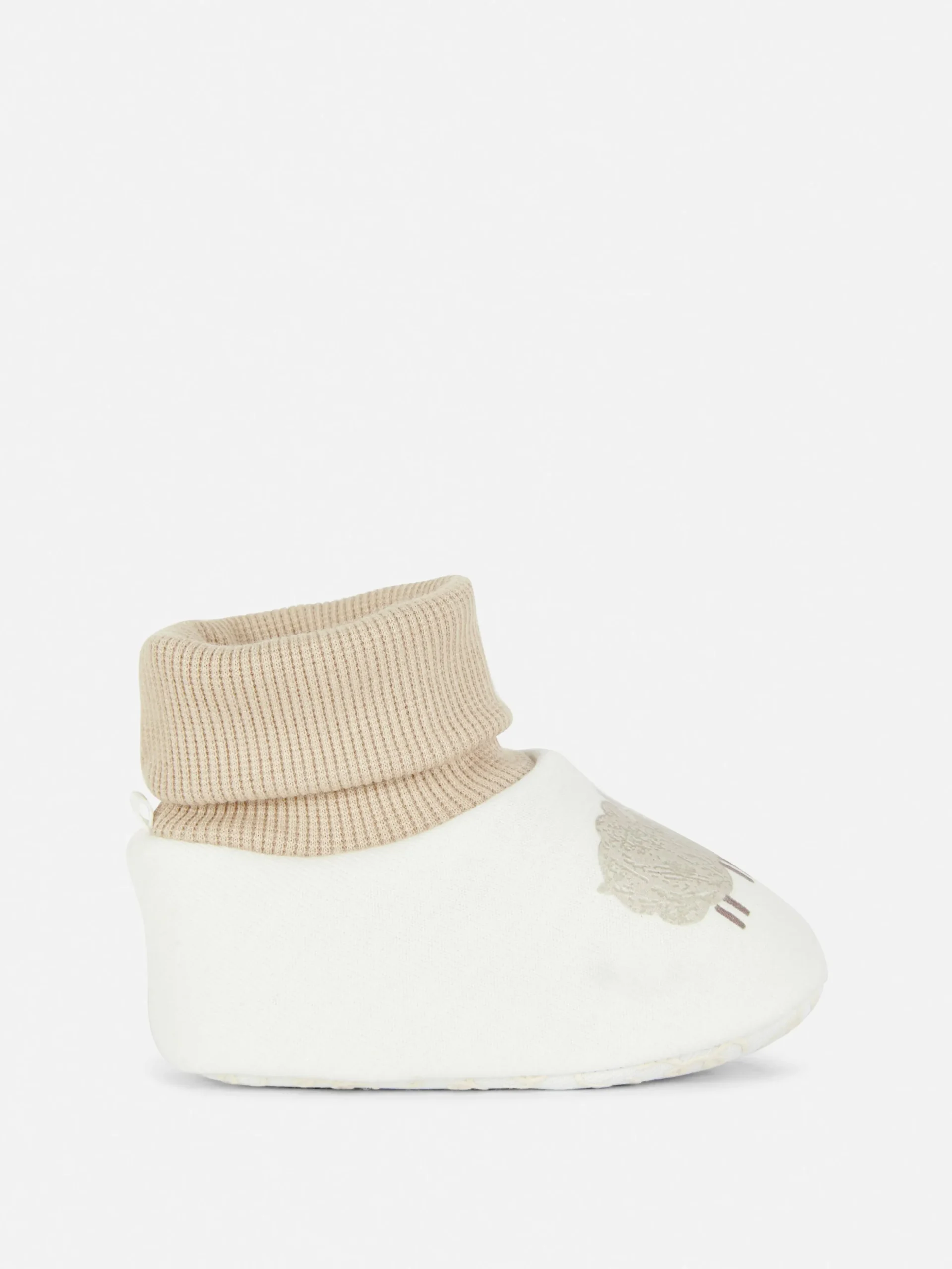 Chaussons-chaussettes à Motif Mouton
