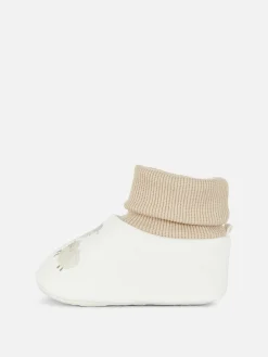 Chaussons-chaussettes à Motif Mouton