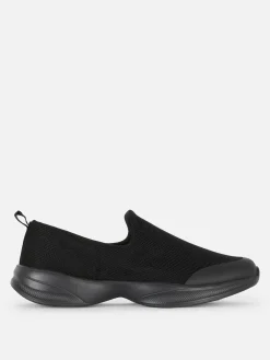 Chaussures De Sport Sans Lacets En Tissu