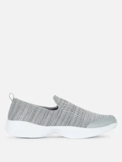 Chaussures De Sport Sans Lacets En Tissu