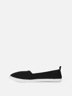 Chaussures Sans Lacets En Toile