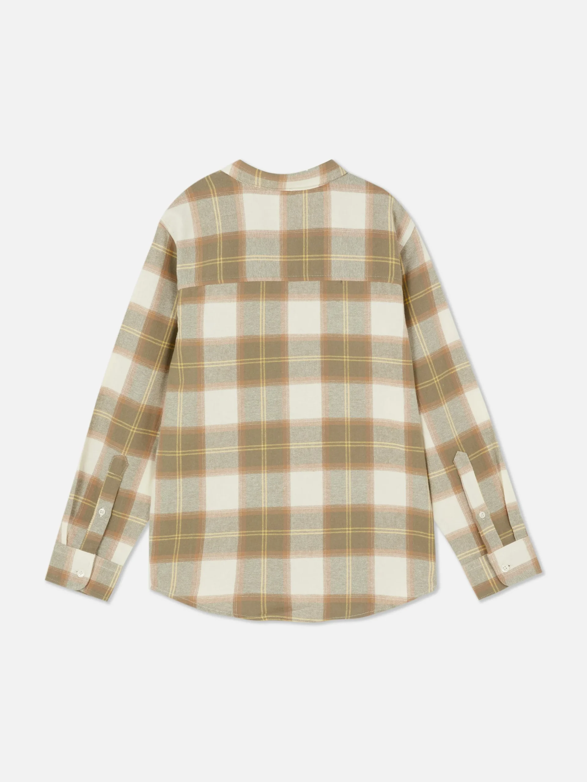 Chemise à Carreaux à Manches Longues
