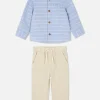 Chemise à Manches Longues Et Pantalon à Cordon