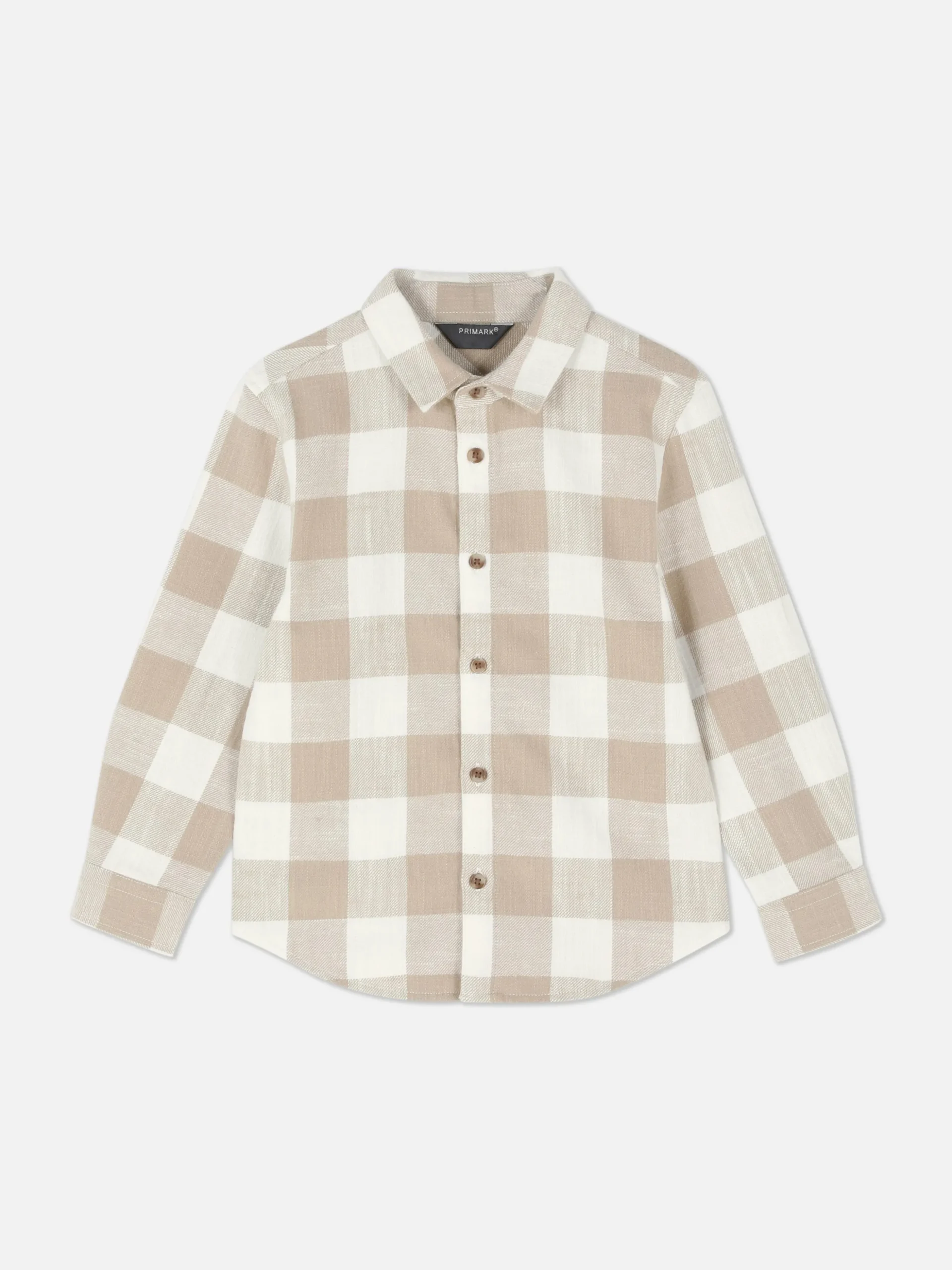 Chemise à Manches Longues à Carreaux