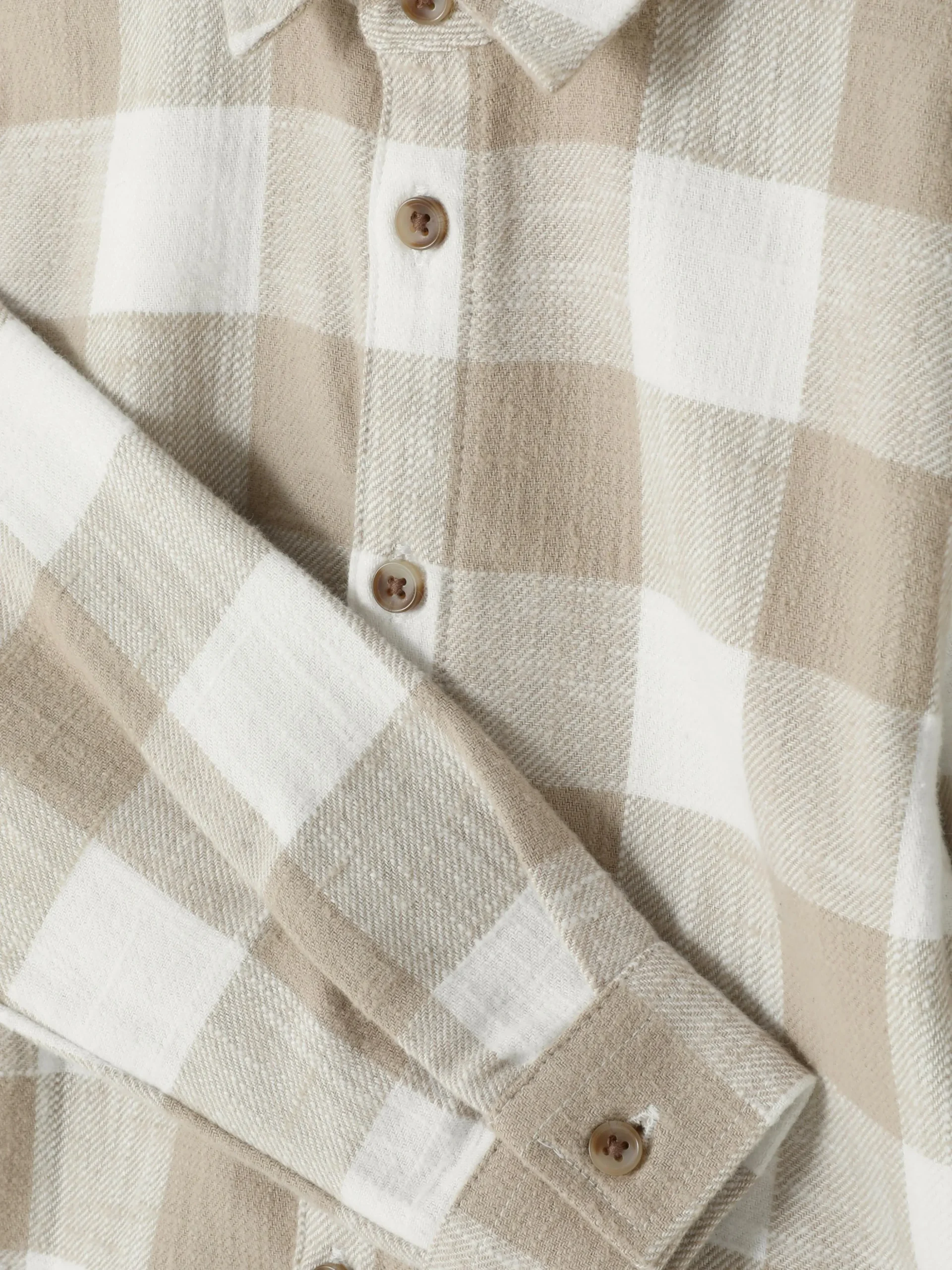 Chemise à Manches Longues à Carreaux