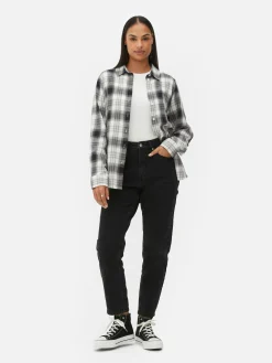 Chemise Boutonnée à Carreaux
