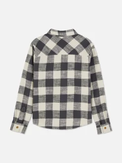 Chemise Boutonnée à Carreaux