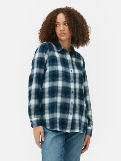 Chemise Boutonnée à Carreaux
