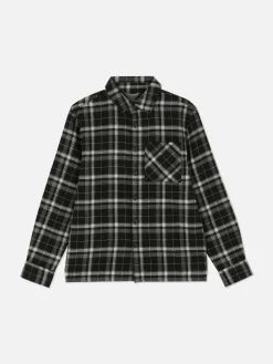 Chemise Boutonnée à Carreaux