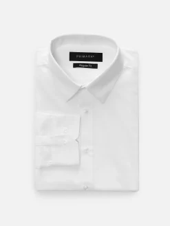 Chemise Coupe Regular à Manches Longues