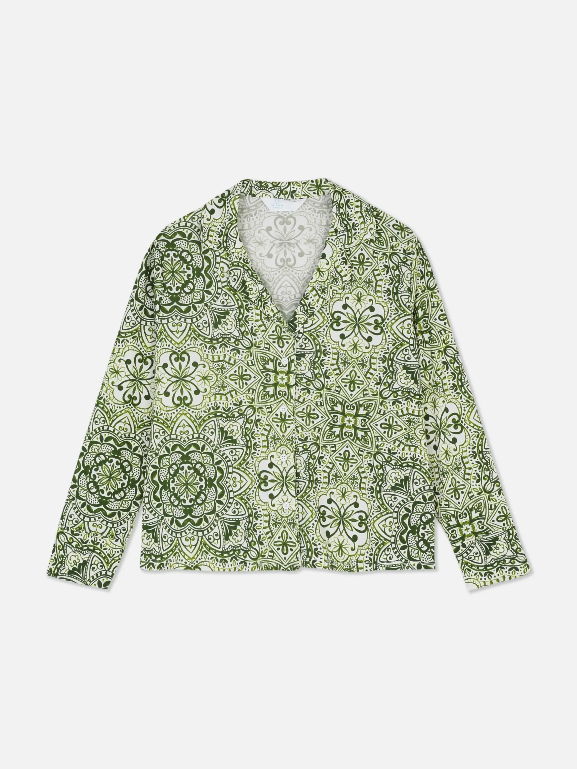 Chemise De Nuit De Pyjama Graphique à Motif Mandala