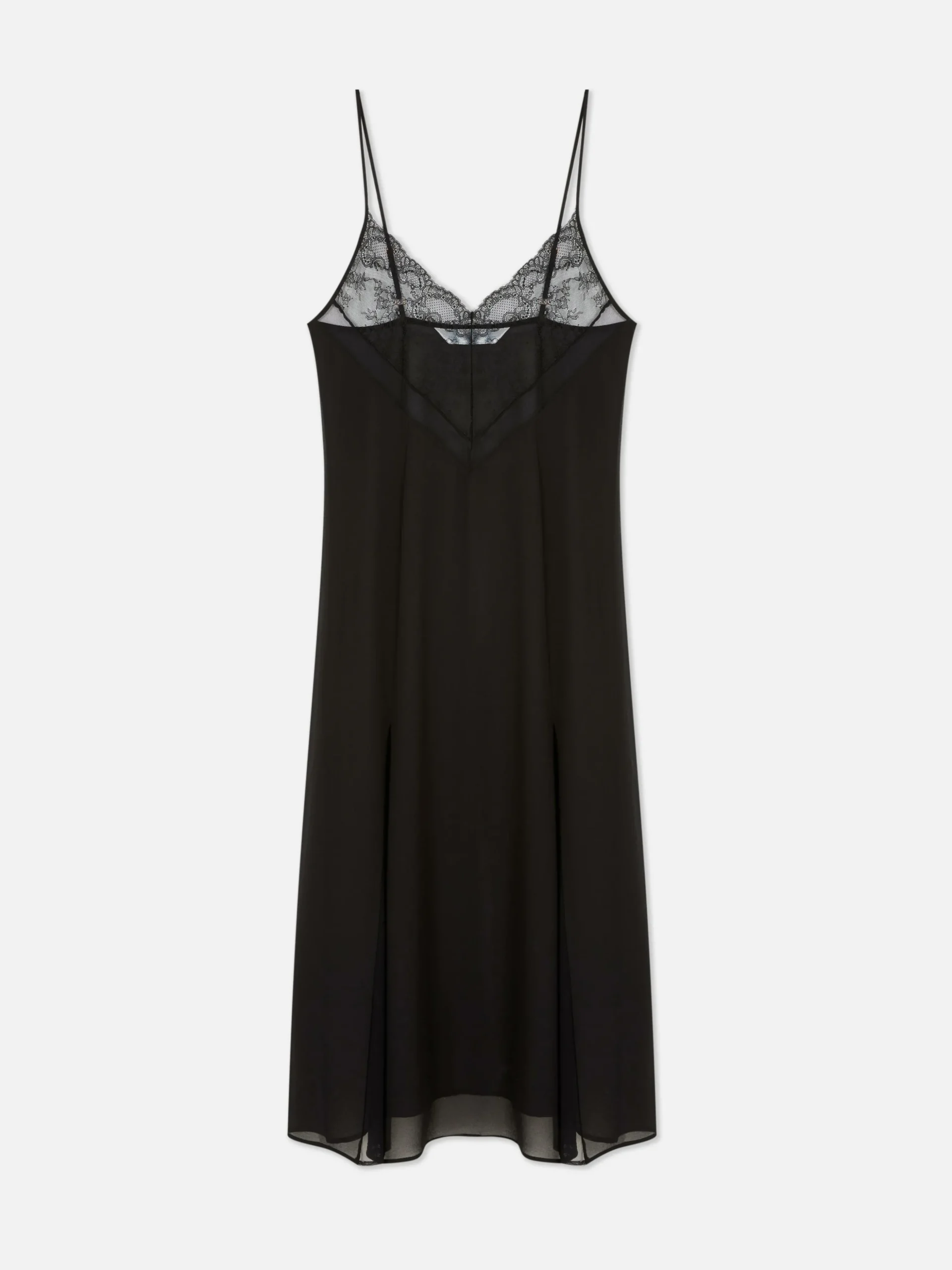 Chemise De Nuit En Maille Et Dentelle