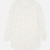 Chemise De Nuit En Maille Pointelle Florale