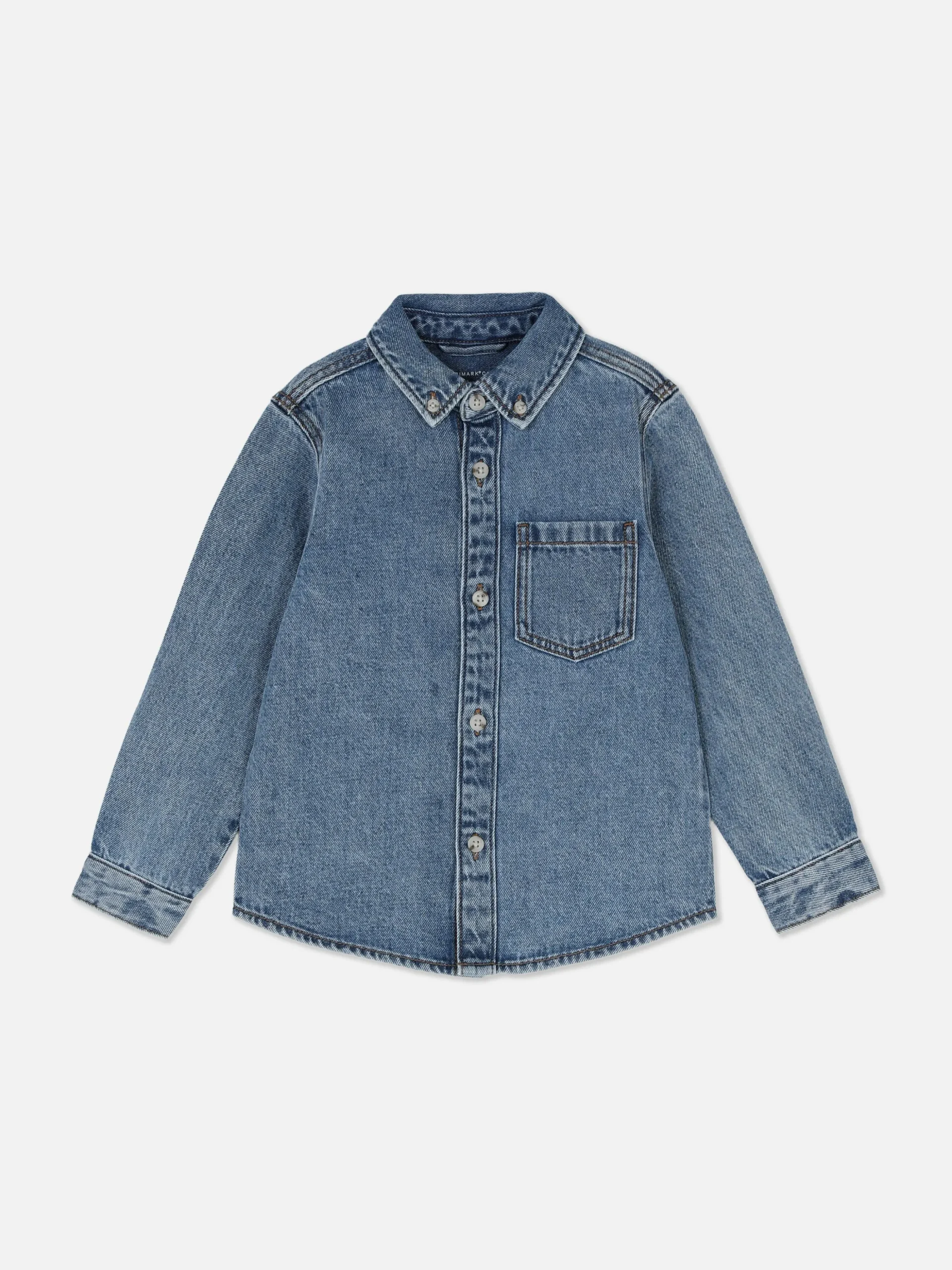 Chemise En Jean Boutonnée