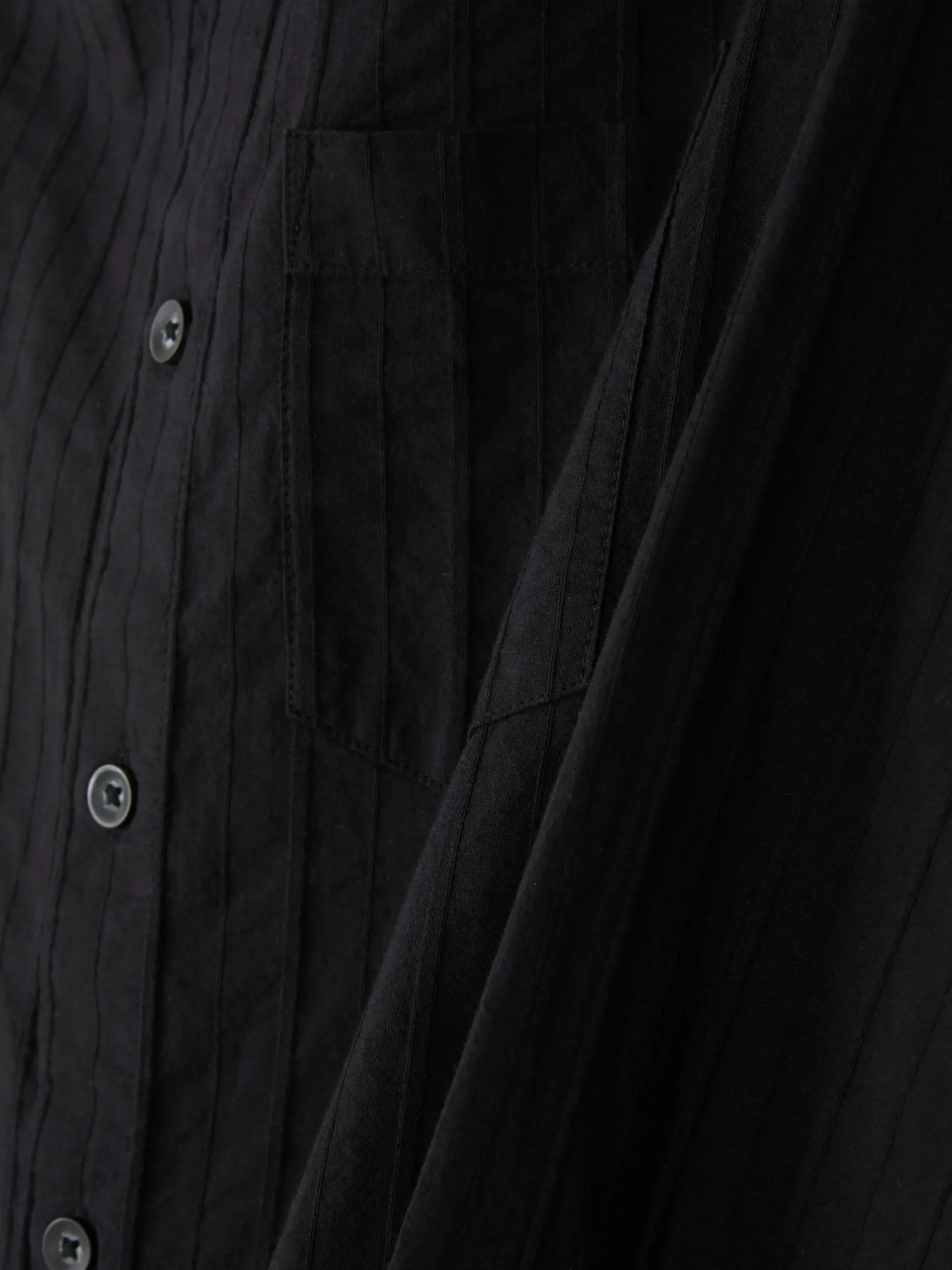 Chemise Jacquard à Manches Longues