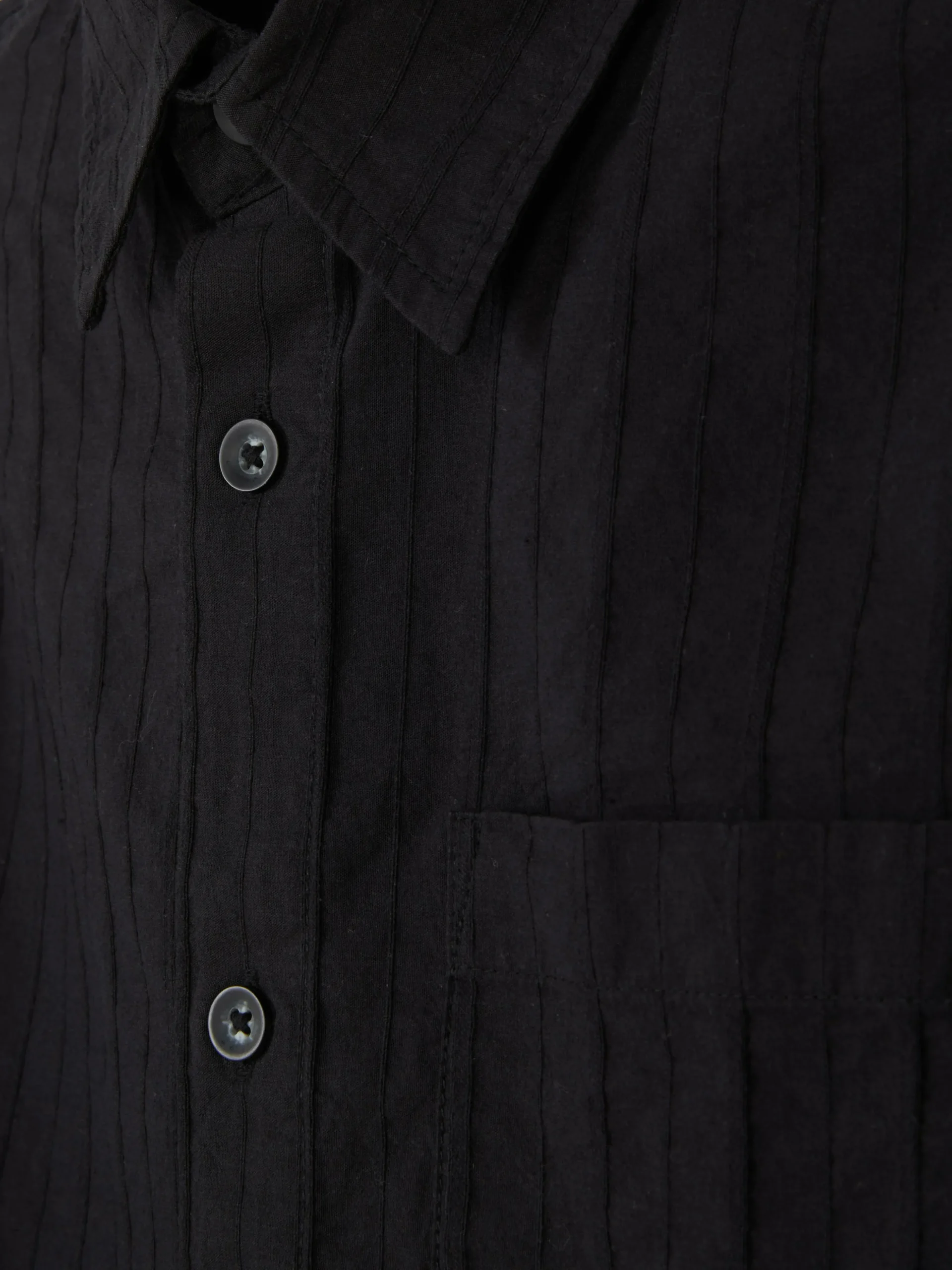 Chemise Jacquard à Manches Longues