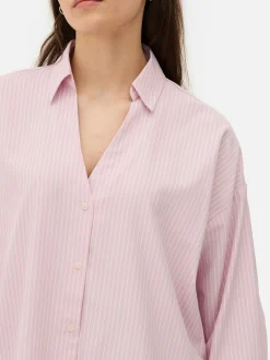 Chemise Oversize En Popeline