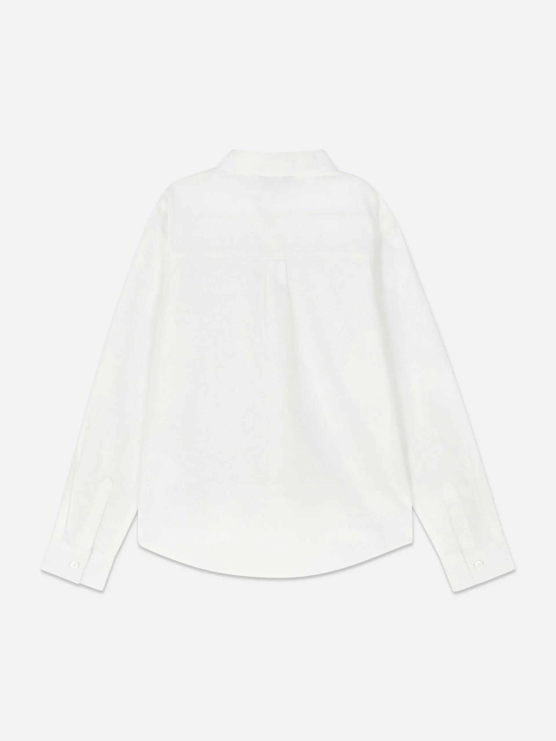 Chemise Oxford à Manches Longues Pour Ado