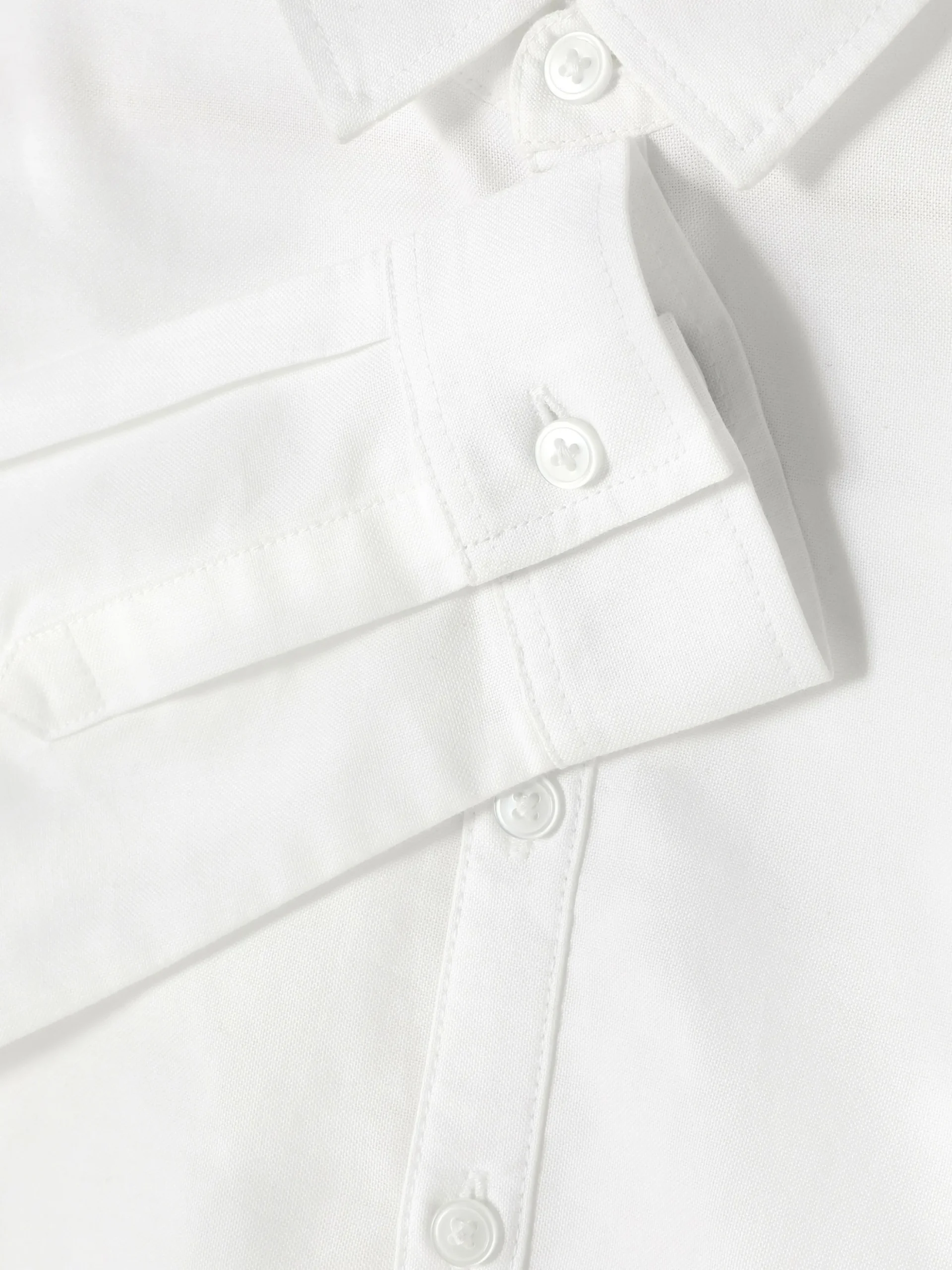 Chemise Oxford à Manches Longues Pour Ado