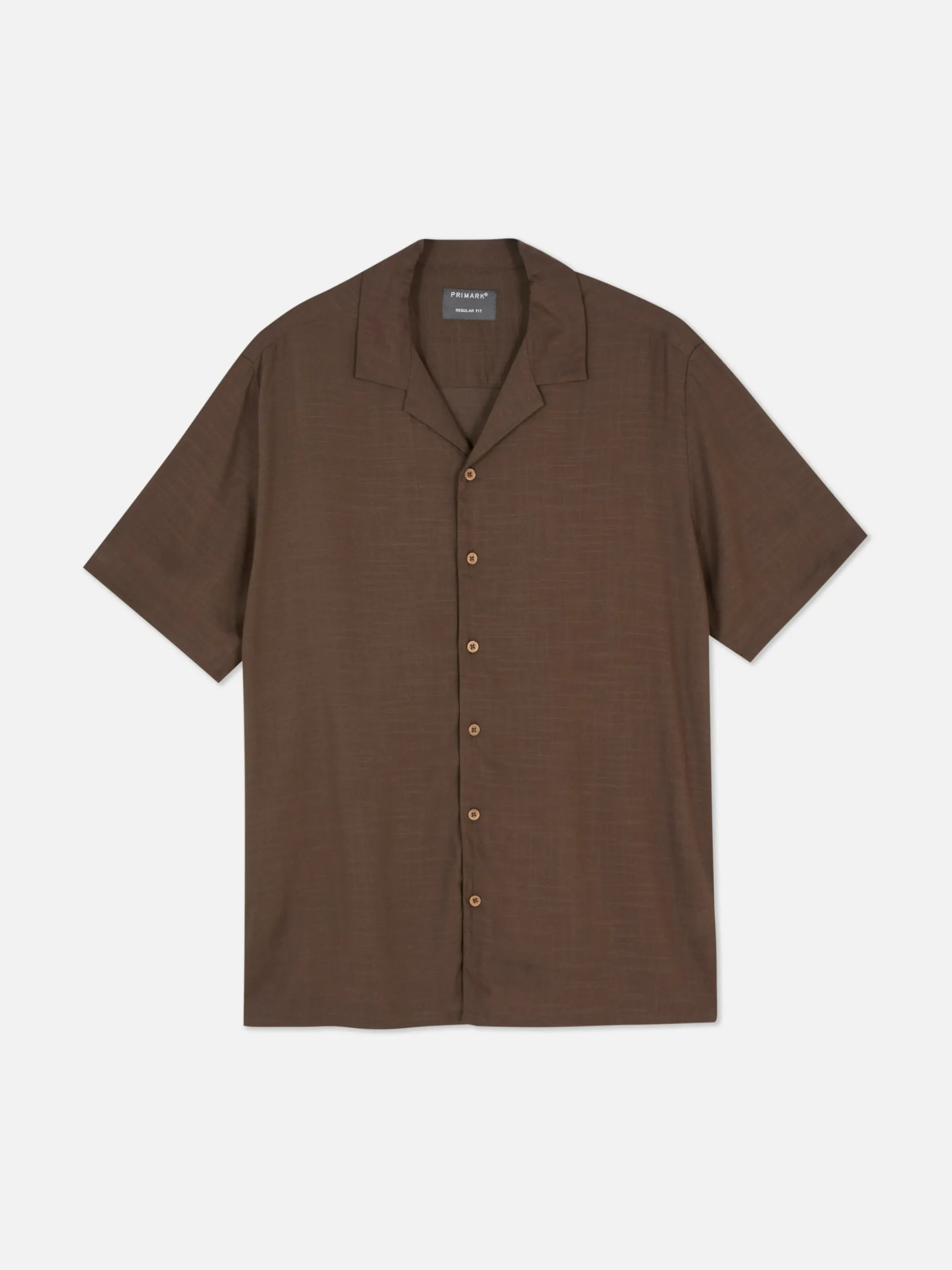 Chemise Texturée à Manches Courtes
