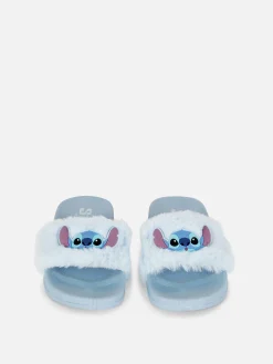 Claquettes De Piscine En Fausse Fourrure Disney