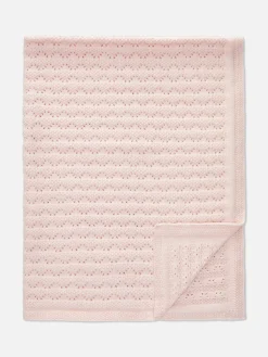 Couverture Bébé En Pointelle