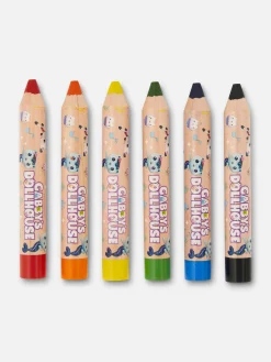 6 Crayons à Coloriage Gabby Et La Maison Magique