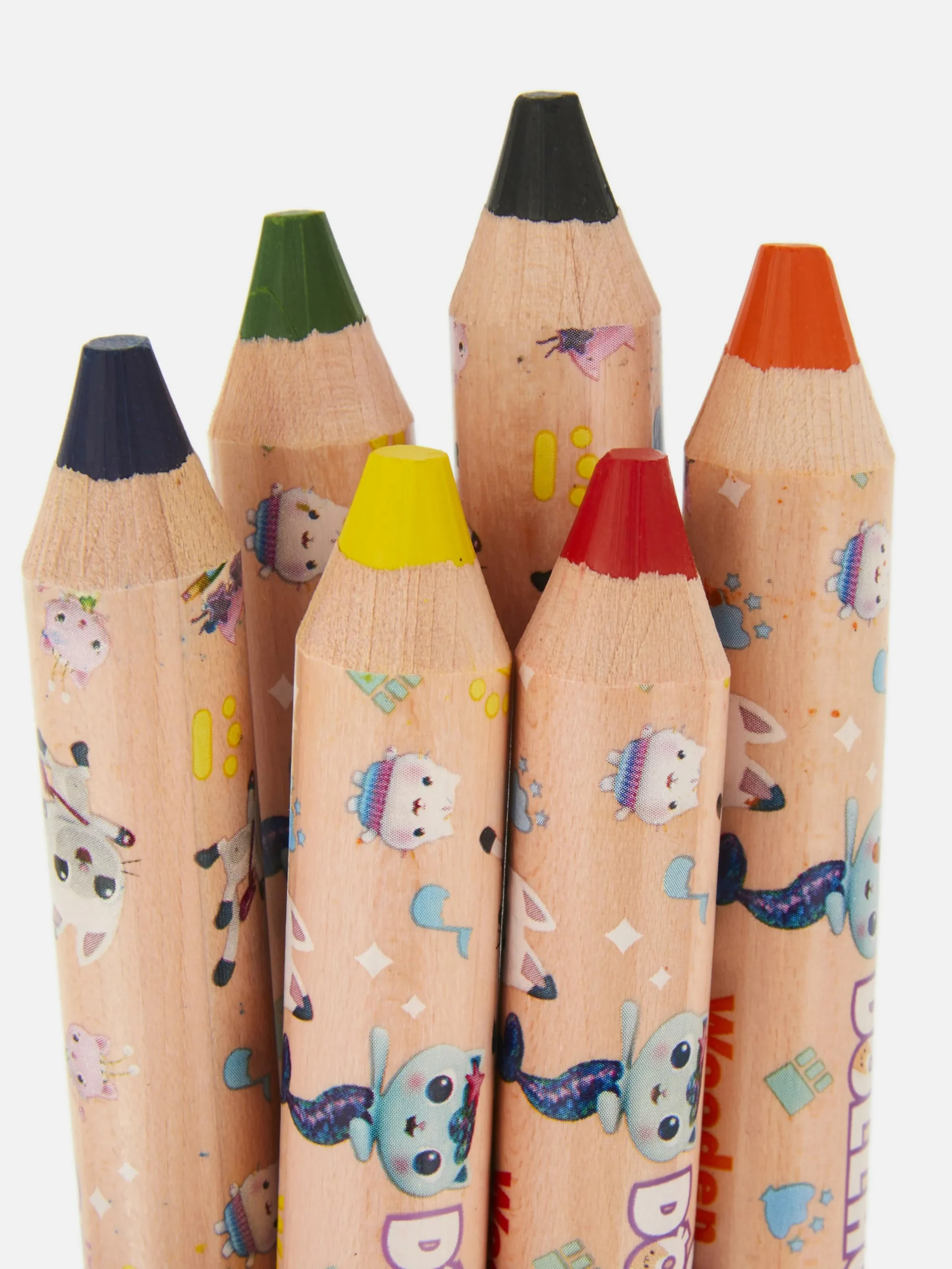 6 Crayons à Coloriage Gabby Et La Maison Magique