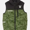 Doudoune Sans Manche Zippée Minecraft