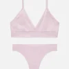 Ensemble Brassière Triangle Et String Sans Couture