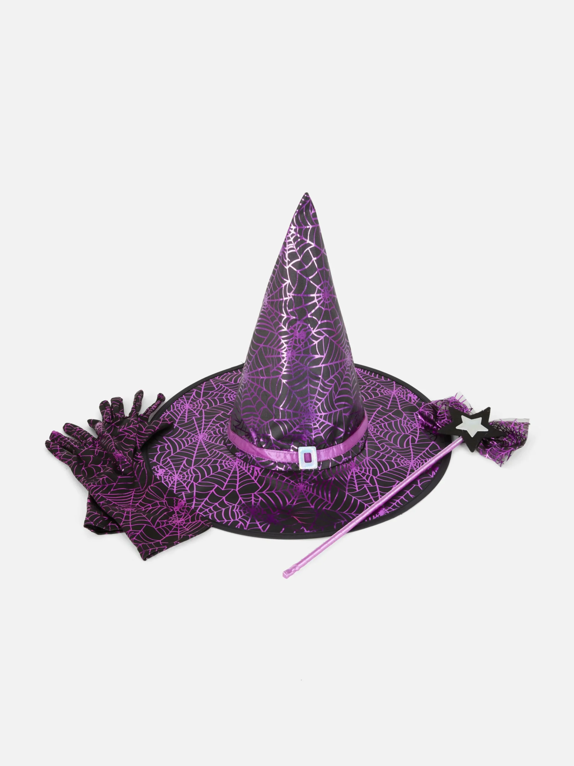 Ensemble D'accessoires 3-pièces Sorcière D'Halloween