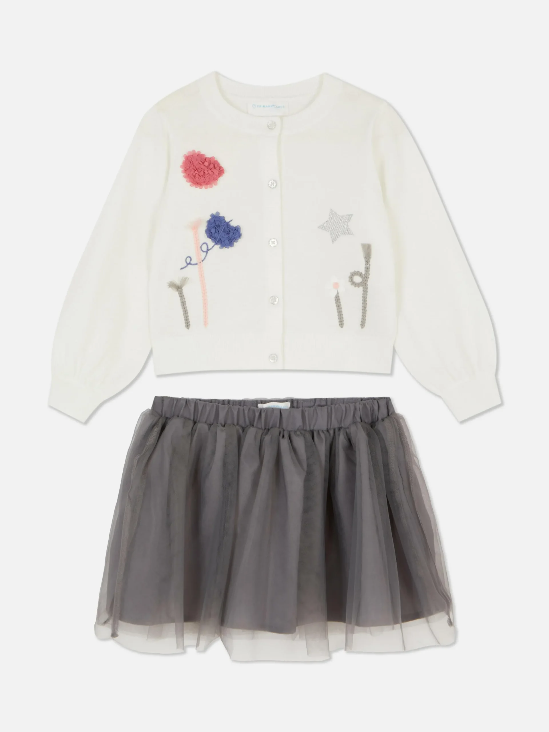 Ensemble Gilet Tricoté Et Tutu