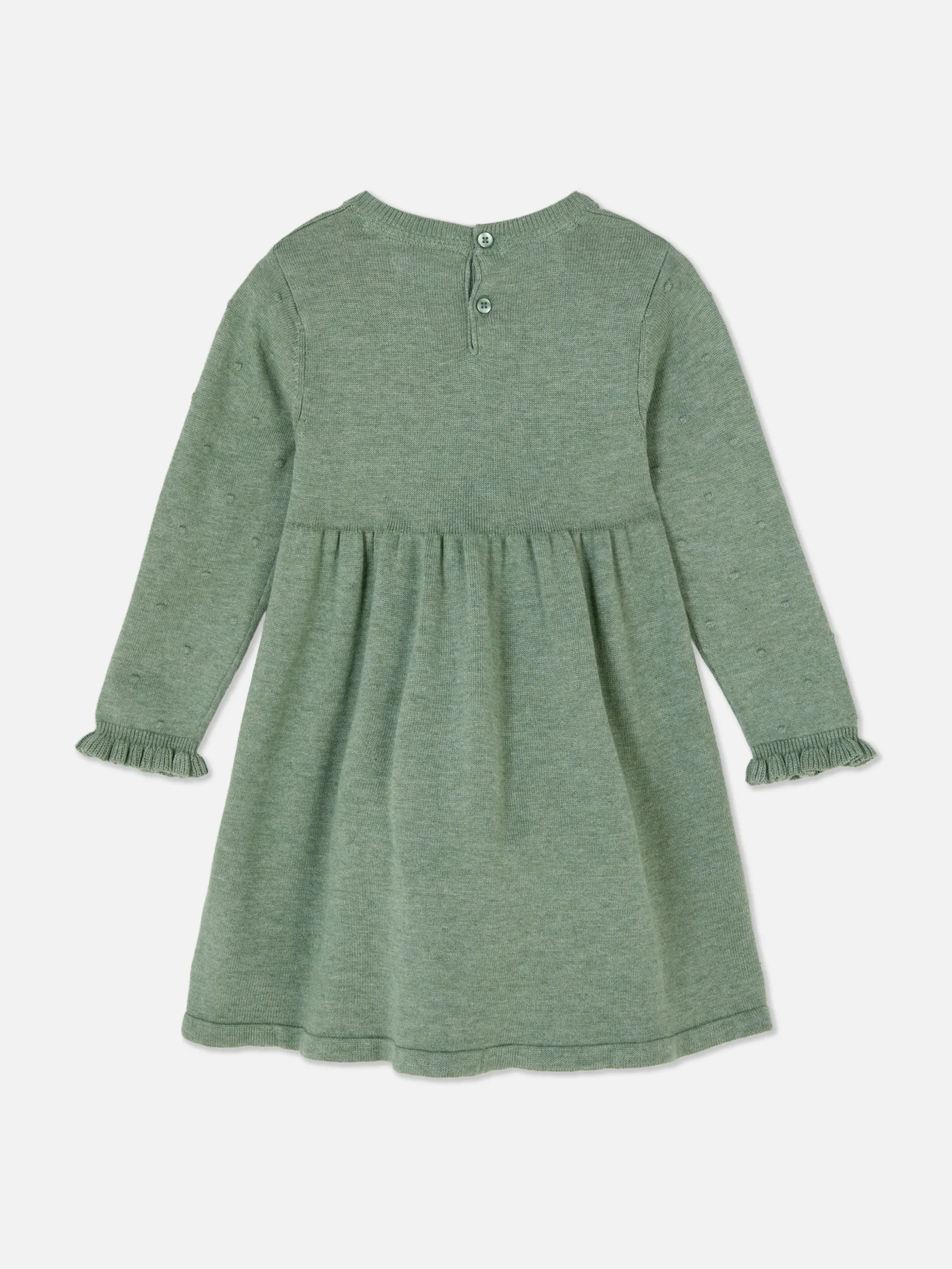 Ensemble Robe En Maille à Pois Et Collants