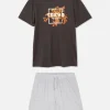 Ensemble Short Et T-shirt De Pyjama