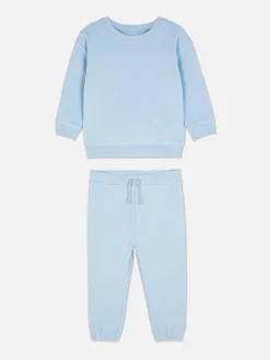 Ensemble Sweat-shirt Et Bas De Jogging Texturé