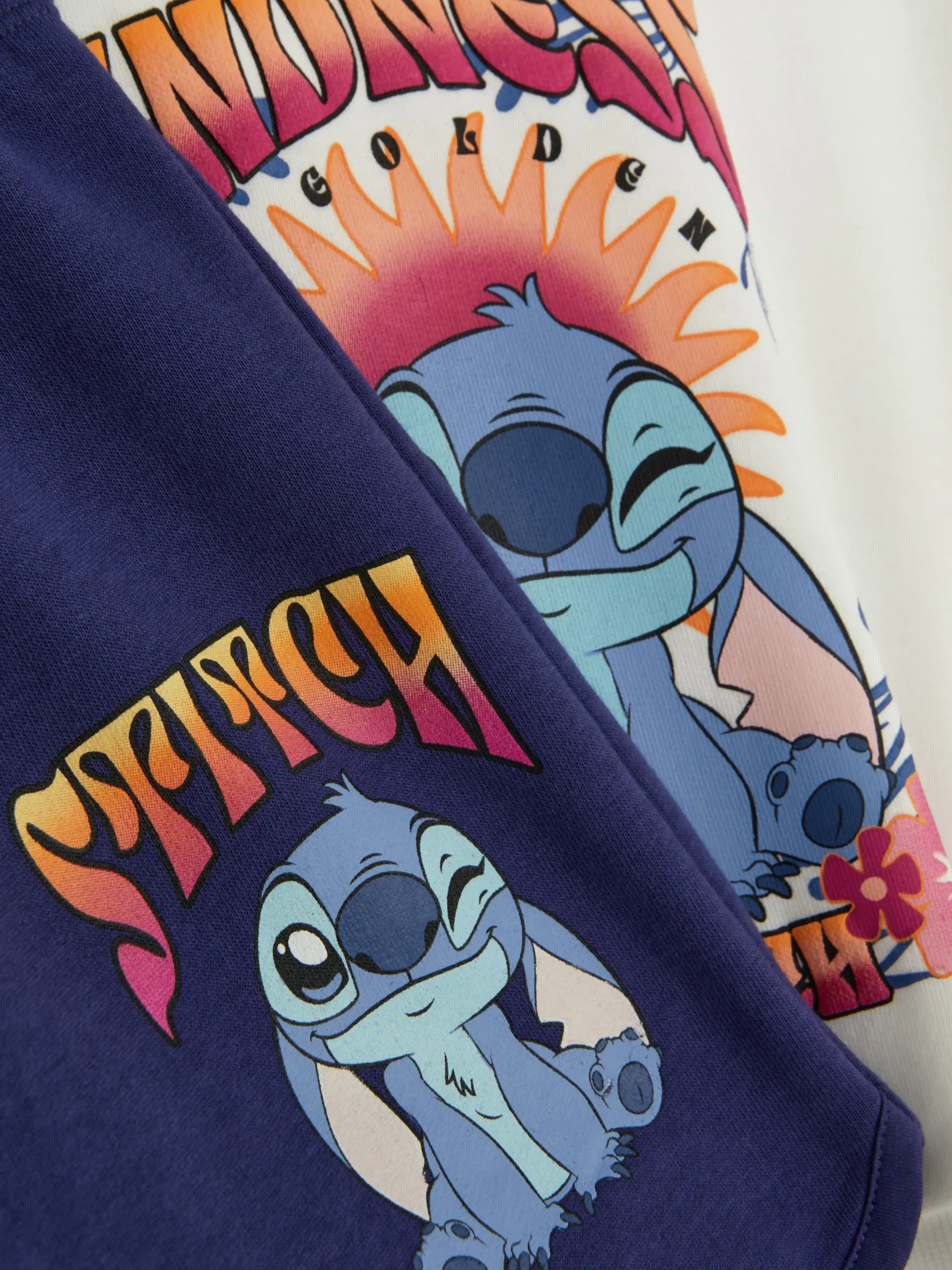 Ensemble Sweat-shirt Et Short Disney Stitch
