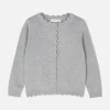 Gilet Boutonné Festonné