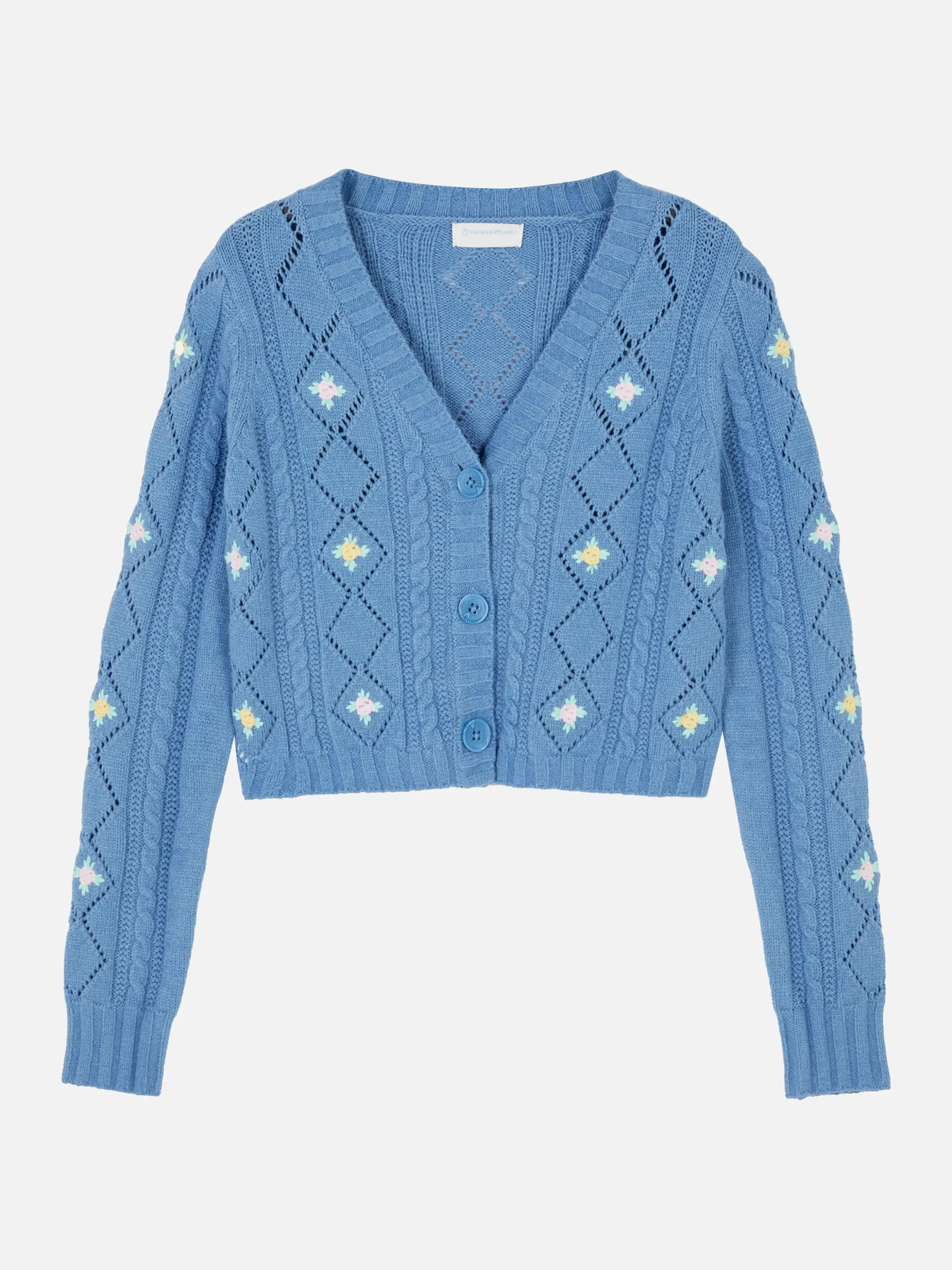 Gilet Brodé à Col En V